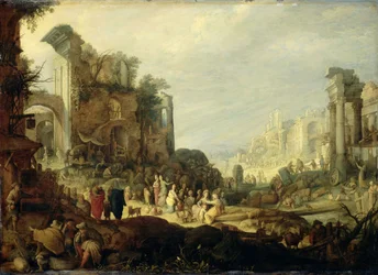 Paesaggio con Rovine e l